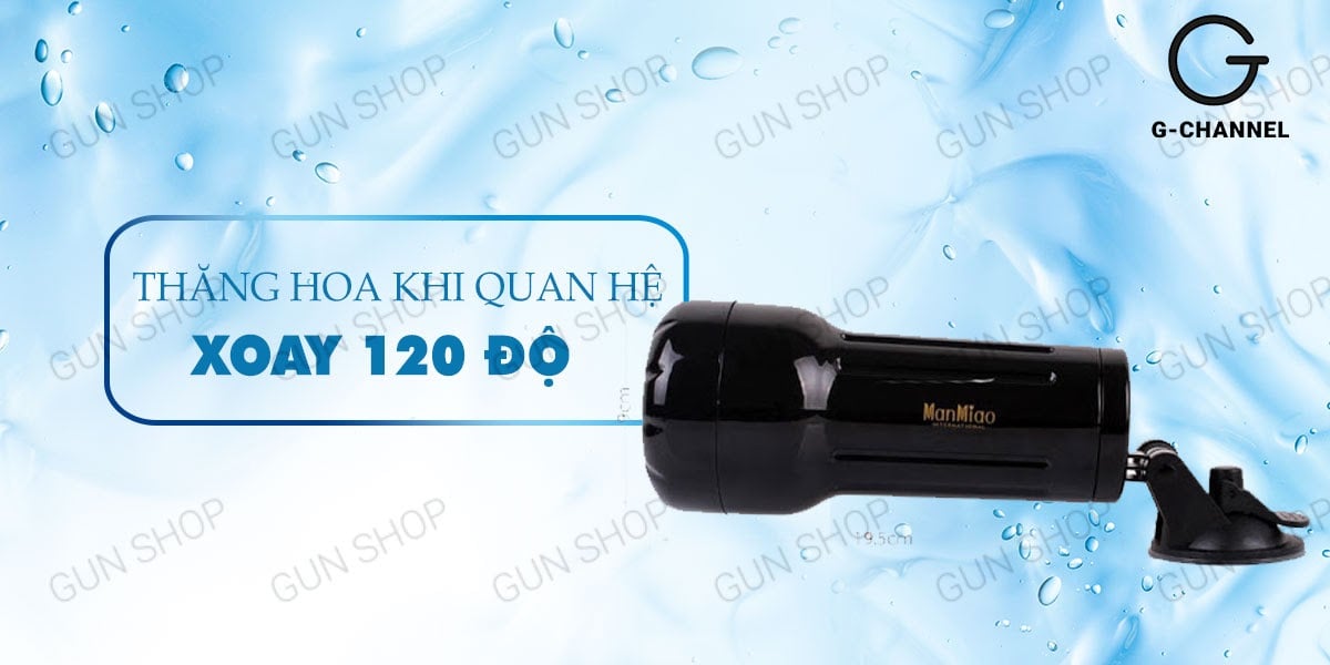 Âm đạo dán tường xoay 120 độ Spider Manmiao siêu thực