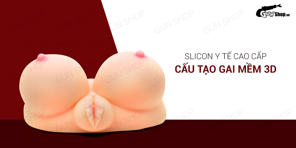 Ngực giả silicon cao cấp kèm rung âm đạo hậu môn hấp dẫn