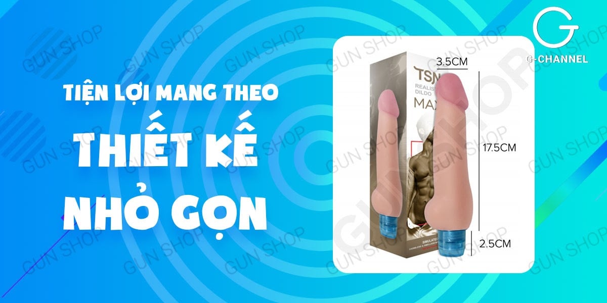 Dương vật giả rung đa tần số cao cấp TSN Max Label giá tốt