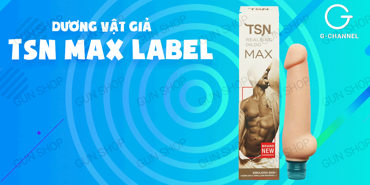 Dương vật giả rung đa tần số cao cấp TSN Max Label giá tốt