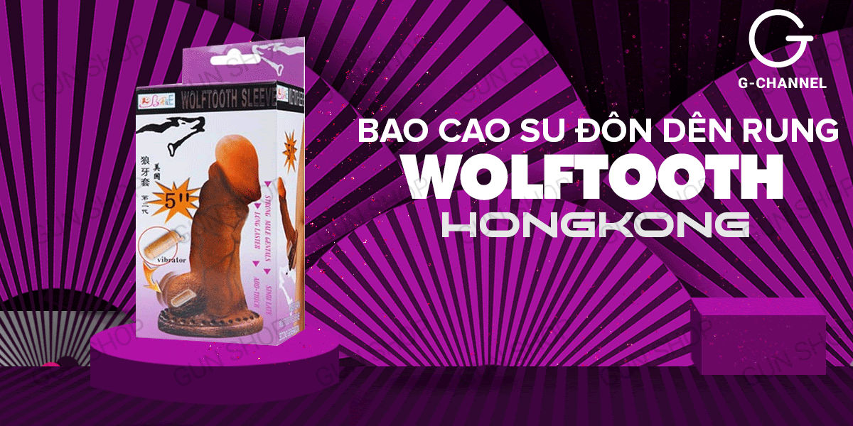 Đánh giá Bao cao su đôn dên tăng kích thước Baile Wolftooth - Rung bìu pin mới nhất Đánh giá Bao cao su đôn dên tăng kích thước Baile Wolftooth - Rung bìu pin mới nhất