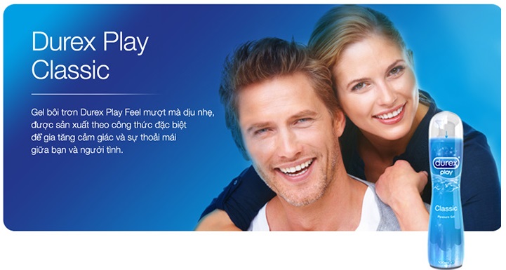 Bán Gel bôi trơn Durex Play Classic 50ml hàng xách tay