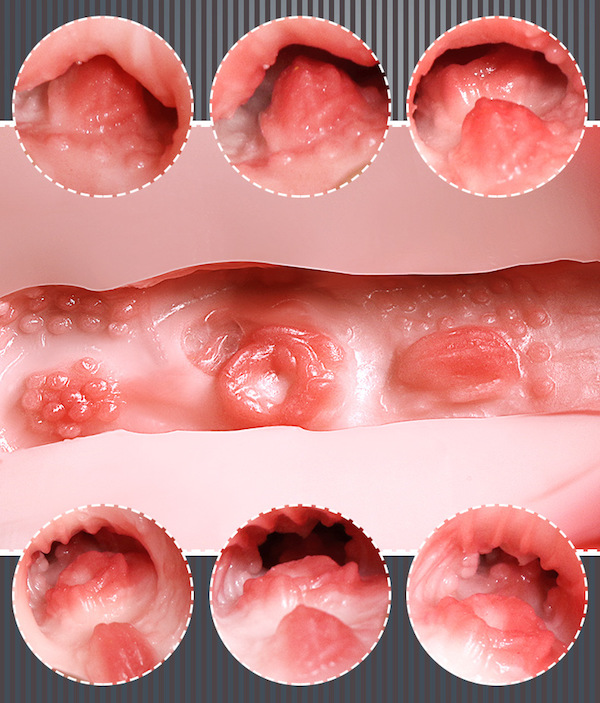 Đại lý Búp bê tình dục Silicon bán thân 700g âm đạo giả nguyên khối giống thật hàng mới về