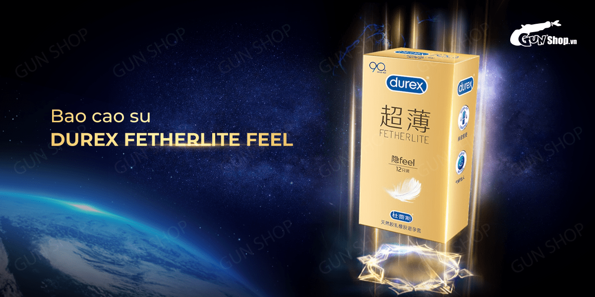 Mua Bao cao su Durex Fetherlite Feel - Siêu mỏng nhiều gel bôi trơn - Hộp 12 cái giá rẻ Mua Bao cao su Durex Fetherlite Feel - Siêu mỏng nhiều gel bôi trơn - Hộp 12 cái giá rẻ