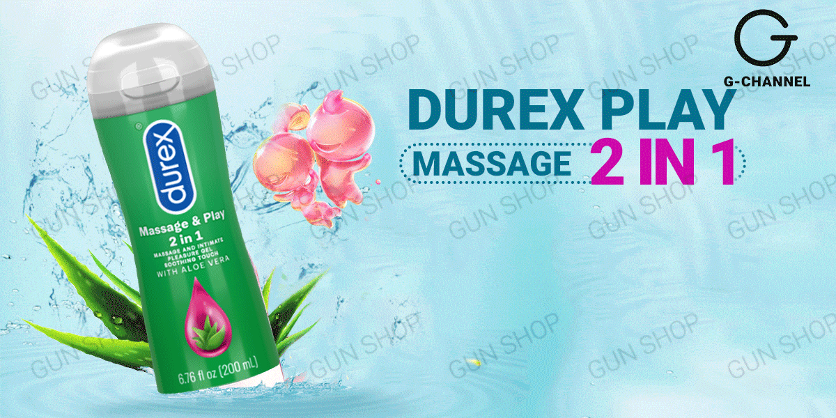 So sánh Gel bôi trơn massage - Durex Play 2 in 1 - Chai 200ml mới nhất So sánh Gel bôi trơn massage - Durex Play 2 in 1 - Chai 200ml mới nhất