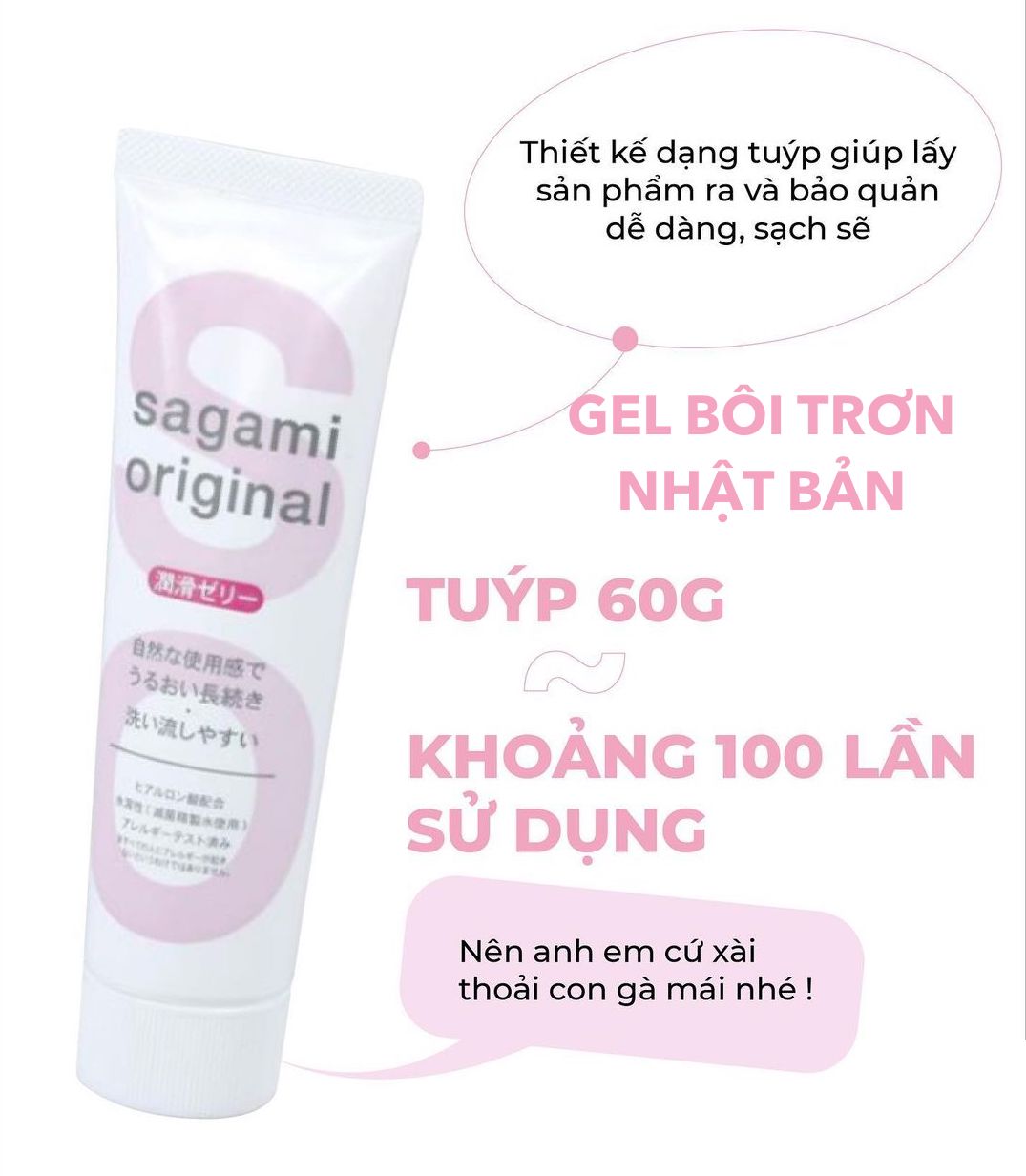 Đánh giá Gel bôi trơn Sagami Original cao cấp Nhật Bản cách sử dụng review chính hãng Đánh giá Gel bôi trơn Sagami Original cao cấp Nhật Bản cách sử dụng review chính hãng
